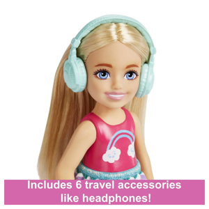 Mattel Barbie Travel Chelsea Doll